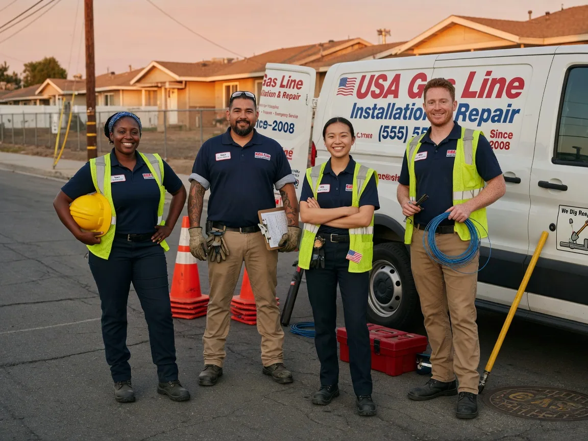 Gas Line Installation company in Almont, CO